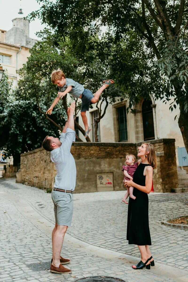photographe famille rue uzes gard