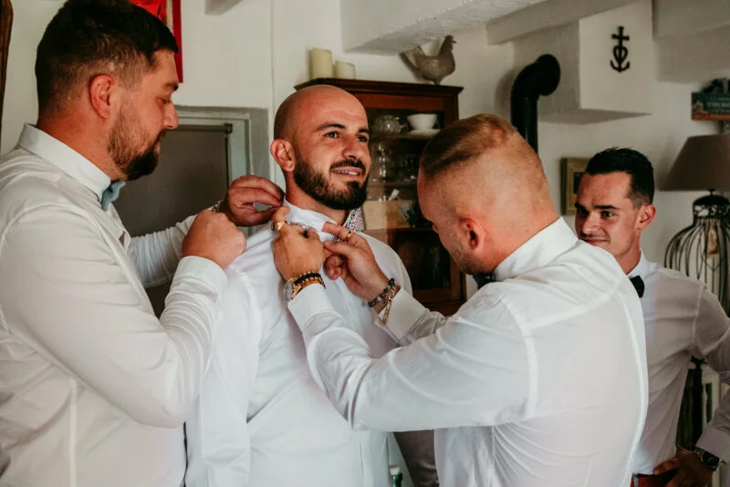mariage romantique pujaut gard