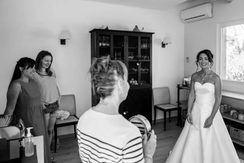habillage maries mere photographe