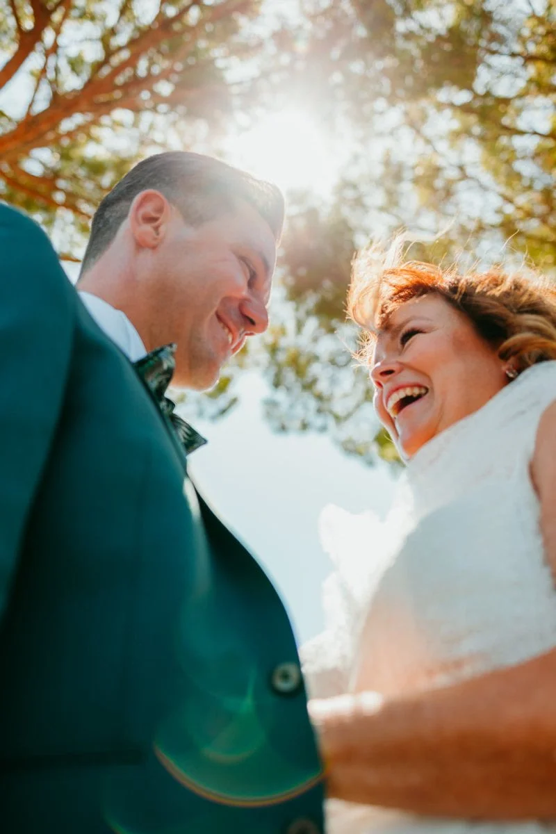 shooting couple mariage romantique