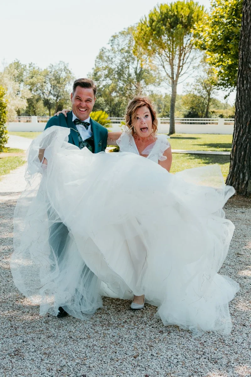 shooting couple mariage romantique