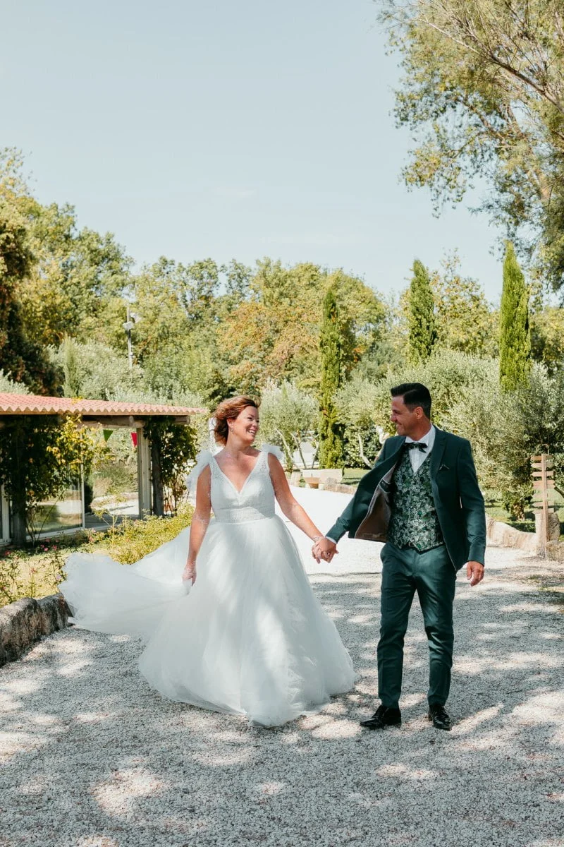 shooting couple mariage romantique