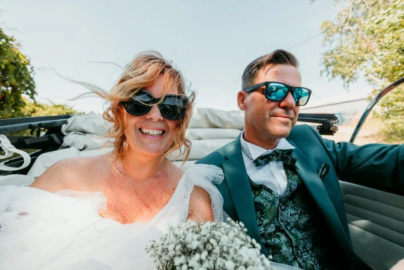 Mariage fun dans le sud