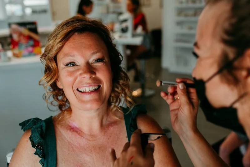 mise en beauté mariage