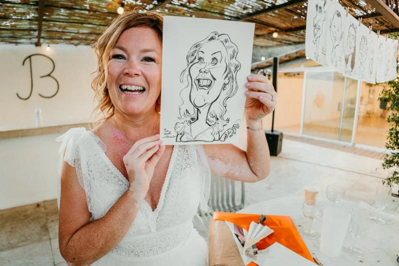 dessin caricature mariage