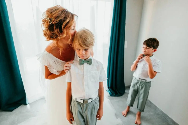 habillage enfant mariage