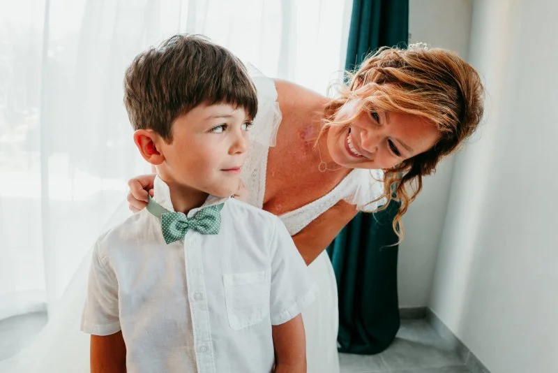 habillage enfant mariage